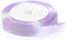Solid Color Satin Fabric Ribbon for Craft, Gift Wrapping, Hair Bow, Wedding Deco … (Light Purple, 3/4" x 25 Yards)...