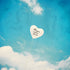 60 Pieces Memorial Balloons Funeral Hearts Shape Remembrance Latex Balloons with 2 Rolls White Ribbons for Rfuneral, Condolence, Funeral, Annivers...