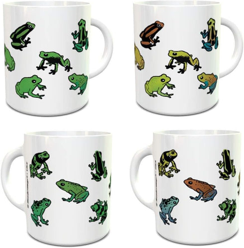 Frogs Magic Mug - Color Changing Mug - Coffee Mug - Frog Gift - 11oz size...