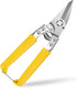 Heavy Duty Scissors, Cardboard Scissors, with Finely Serrated High Carbon Stainless Steel Blades- easy Cuts Electrical Cable Notch, Gardening Prun...