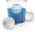 True Zoo Baseball Ice Mold, Silicone Ice Sphere Mold, Novelty Ice Maker, Set of 1, White, Dishwasher Safe, Ice Cube Tray...