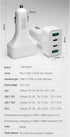 USB C Car Charger Fast Charging, AWADUO 40W Cigarette Lighter USB Charger,Dual Type C PD 20W Compatible with iPhone/Samsung, Dual USB-A 18W QC3.0 ...