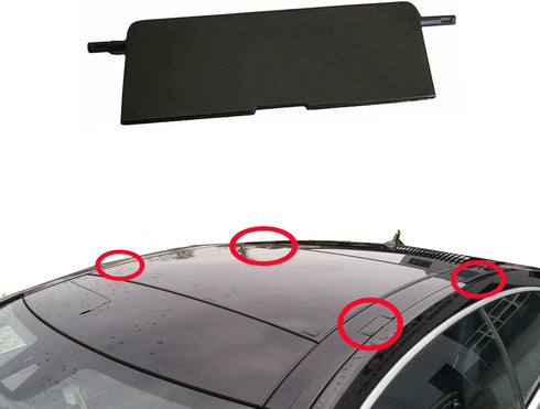 Roof Rack Port Cover Trim Compatible With Mercedes E Class W212 S212 96 mm x 30 mm 2126902882...