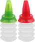 ABOOFAN 2 Pcs Cookie Icing Bottles Squeeze Writer Bottles Squeeze Bottles with Couplers and Stainless Steel Tips Clear Dispenser Decorating Cookie...