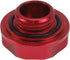 Red Plating Layer Aluminum Alloy Engine Oil Filter Cap, Auto Car Oil Filter Plug Cover Non-OEM Replacement Compatible with Honda FIT EK EG Civic S...