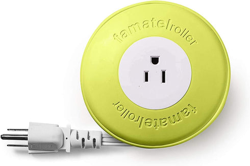 Portable Extension Cord with 6 ft Quick Store Durable Cable by EasyLife Tech for Home, School, Daycare, and Travel...