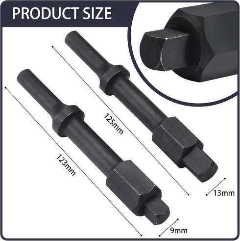 32029 Pneumatic Bolt Breaker Set, Pneumatic bit set 37315 3/8" & 37316 1/2" Bolt Breaker Shake 'n break, Helps remove seized and frozen bolts and ...