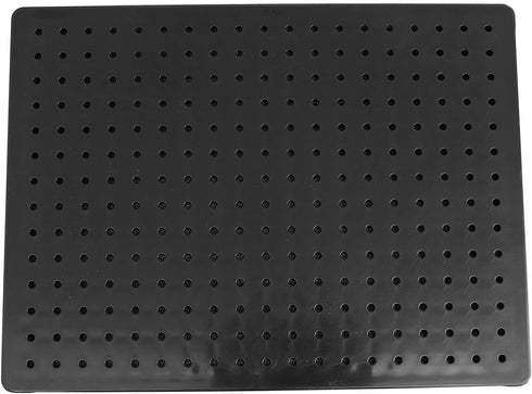 LQ Industrial Painting Stand Base 20 x 15.2x2.4cm(7.87x6x0.94inch) Color Clip Base Model Holder 14 x 19 Holes Alligator Clip Stick Set Modeling To...
