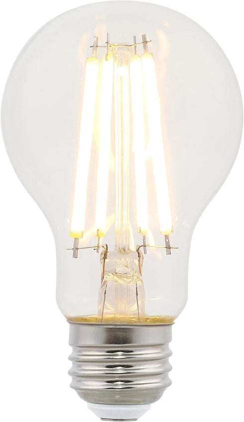Westinghouse Lighting 5167200 8 Watt (75 Watt Equivalent) A19 Dimmable Clear Filament LED Light Bulb, Medium Base...