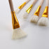 10Pcs/Set Pig Hair Wood Handle Artist Paint Brush Brush Watercolor Painting Art Supplies for Beginners and Professionals...