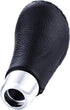 Arenbel Stitched Leather Shifter Stick Knob Replacement Type R Manual Gear Shift Lever Handle Fit Most MT Cars, Black...