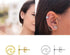 Minimalist Round Ocean Wave Tiny Stud Earrings for Women Girls Men Sterling Silver Simple Small Studs Tragus Post Hypoallergenic Holiday Sea Beach...