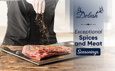 Dobesh Meat Massage Dry Rub Seasoning for Steak, Brisket, Hamburgers, Chicken, & Ribs, Dobesh Spice & Seasoning...