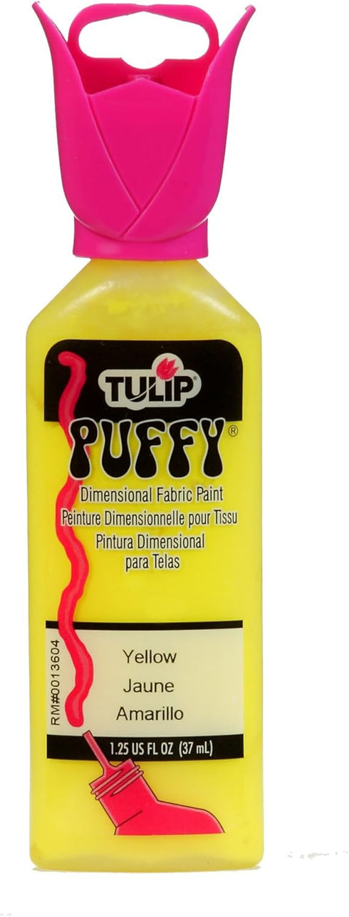 Tulip Dimensional Fabric Paint 1-1/4 Ounces-Puffy-Yellow...