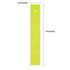 Acrylic Quilting Ruler, 2.5'' x 15'' | Long Ruler for Sewing, Measuring and Cutting Quilt Fabric | Straight Edge Tool for Layer Cakes, Charm Pack ...