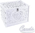 Ywlake Wedding Money Box Holder with Sign, Large Rustic Wood Wooden DIY Envelope Gift Post Card Boxes with Lock Slot for Reception Anniversary Gra...