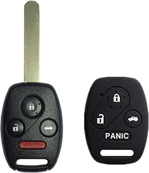 KAWIHEN Keyless Entry Remote Key Fob Shell Case Replacement For Honda Accord Accord Crosstour Civic CR-V Pilot Element OUCG8D-380H-A N5F-S0084A KR...