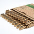 20 Count Bamboo Toothbrushes (Soft+Medium), Natural Wood Toothbrushes Bulk, Eco-Friendly, BPA Free, Biodegradable & Compostable Charcoal Wooden - ...