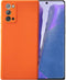 Compatible with Samsung Galaxy Note 20 or Note 20 5G Soft Liquid Silicone Gel Cell Phone Mobile Basic Back Case Cover (Orange)...