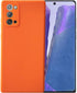 Compatible with Samsung Galaxy Note 20 or Note 20 5G Soft Liquid Silicone Gel Cell Phone Mobile Basic Back Case Cover (Orange)...