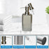 Countertop Soap Dispenser - Rust and Leak Proof Liquid Hand Soap Pump Bottle for Kitchen, Bathroom, Refillable Liquid, Matte 304 Stainless Steel P...