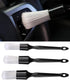 Car Exterior and Interior Detail Brushes, Scratch Free Auto Cleaning Brush Kit, Soft Synthetic Bristles Detailing Brush, Car Care Cleaner Supplies...