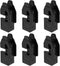 eMagTech 6Pcs Front Wiper Blades Fitting Hook Clip Adapter for 9mm Hook Type Arm Install Wiper Blades Fitting J Hook Arm Wiper Blades Adapter Clip...
