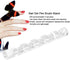 2 Pcs Crystal Bar Pen Holder, Acrylic Nail Art Painting Pen Brush Stand for Drawing Pens, Nail Gel Polish Pen Brush Stand Holder Manicure Tool....