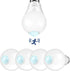 Boxlood Motion Sensor Light Bulbs, 12W(100-Watt Equivalent) PIR Motion Activated Dusk to Dawn Outdoor LED Light Bulb, E26 5000K Daylight, Perfect ...