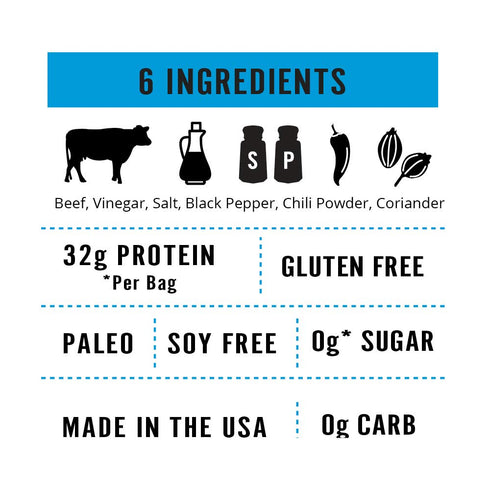 Garlic Kalahari Biltong, Air-Dried Thinly Sliced Beef, 2oz (Pack of 3), Sugar Free, Gluten Free, Keto & Paleo, High Protein Snack...