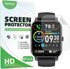 Compatible for Nerunsa P66D 1.85" Smart Watch Screen Protector (6 Pack) Compatible for Poounur P66E Smartwatch Flexible Full Coverage Clear TPU Fi...