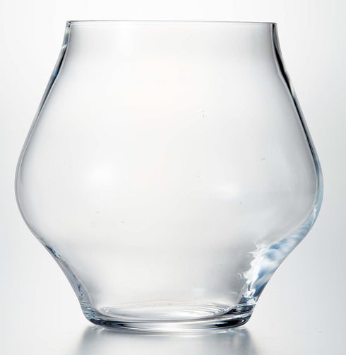 Luigi Bormioli Supremo 15.25 oz Pinot Noir Stemless Wine Glasses (Set of 2), Clear...