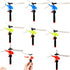 12 Pack Flying Toy Hand Helicopter Flying Planes Toys Plastic Flying Helicopter Airplane Toys for Kids Outdoor Party Favors Classroom Prizes Birth...