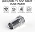 4pcs Bike Brake Hose Bolt Connecting Insert Kit for Shimano BH90, Brake Hose Bolt Replacement, Hydraulic Disc Brake Service Kit...
