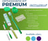Orthodontic Oral Care Kit for Cleaning Brackets Braces, Includes Toothbrush and Cap, Travel Toothbrush, Dental Floss 12m, Dental Wax, Floss thread...