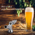 FERRODAY Stainless Steel Core Draft Beer Faucet Polished Brass Beer Faucet for Keg Tap Tower Beer Shank & Kegerator Beer Faucet Classic Beer Dispe...