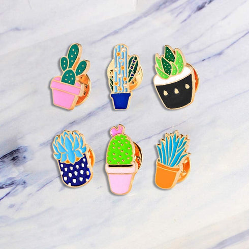 MJartoria 27PCS Cute Brooch Enamel Pins Set-Cartoon Dinosaur Fruit Plants Cat Novelty Lapel Pins Badges for Backpacks Clothing Bags Jackets Access...