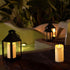 Amagic Outdoor Waterproof Flameless Candles, Flickering LED Candles, Battery Operated Candles with Remote and Timers, Ivory Plastic, 3” x 6” Set o...