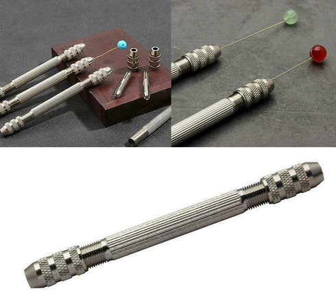 2PCS DIY Jewelry Accessories Twisted Copper Wire Tool Winding Copper Wire Artifact Handmade Antique Jewelry Accessories Mini Pin Vise Jewelry Maki...