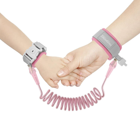 Blisstime Toddler Leash, Kid Leash Anti Lost Wrist Link with Key Lock Upgraded Baby Leash with Safety Wristband Rope for Babies Toddlers Child Kid...