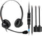 Lightweight Wired RJ9 Telephone Headphone Call Center Headset, Corded Deskphone Headset Compatible with Yealink T26 T31 T33 T42 T46 T48 T53 T54 et...