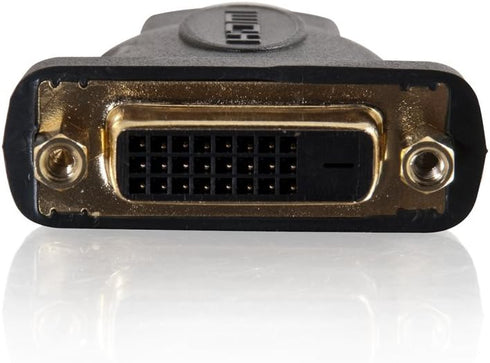 C2G 40745 Velocity DVI-D Female to HDMI Male Inline Adapter, Black...
