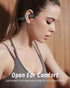 Open Ear Headphones, 16.2mm Dynamic Speaker Air Conduction Wireless Headphones Bluetooth 5.3 Wireless Earbuds with Premium Sound, Sweat Resistant ...