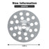 1 Inch Plaster Washers 200 Pcs Plaster Buttons Metal Washers for Screws Plaster Repair Rings Profile Washer for Wall Ceiling Drywall Repair...