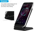 Wireless Stand Charger Certificated Fast Wireless Charging Stand for iPhone and Android Phones - Black......