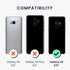 kwmobile Crossbody Case Compatible with Samsung Galaxy S9 Case - Clear TPU Phone Cover w/Lanyard Cord Strap - Transparent/Black...