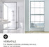 GÜTEWERK Shower Squeegee for Glass Doors, Squeegee for Shower Glass Door, Rubber Shower Squeegee for Shower Doors, Shower Door Squeegee for Window...