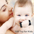 Baby Teether Cell Phone Toy, Soft Silicone Chew Toy with POP Pressable Key, Early Educational Learning Teething Toy for Babies 0-12 Months Boys an...