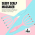 Seddy Scalp Massager, Portable Hand Held SPA Head, Neck, & Body Massager for Deep Relaxation & Stress Reduction- Stimulates Blood Circulation in T...