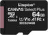 Kingston 64GB Canvas Select Plus SDXC Card | Up to 100MB/s | Class 10 UHS-I U1 V10 | SDS2/64GB...